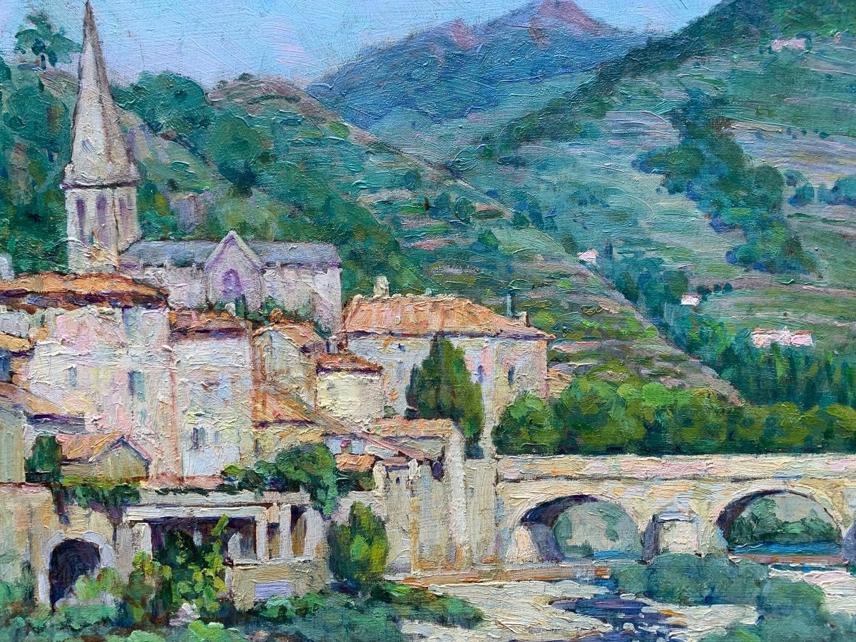 La Provence Par Charles Pellegrin Peintre Post-impressionniste -photo-2